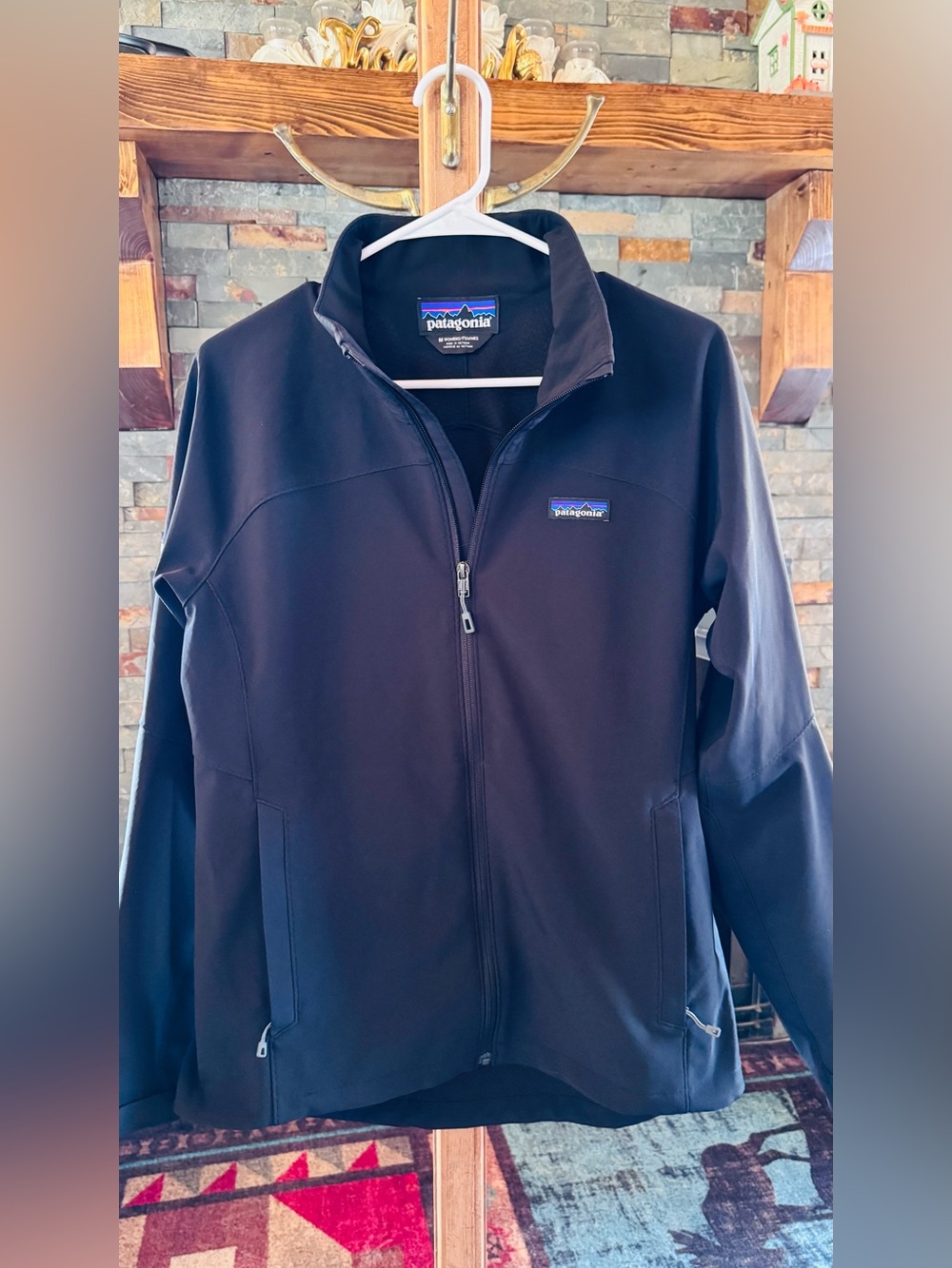 Patagonia Black Lightweight Softshell Jacket